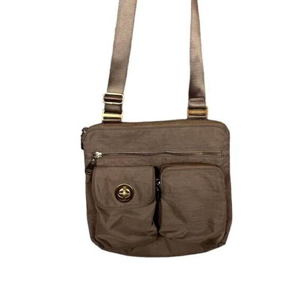 BAGGALINI WOMENS CROSSBODY BAG BROWN